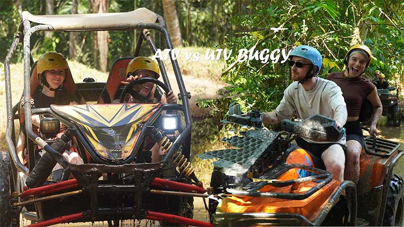 ATV vs UTV Buggy in Bali