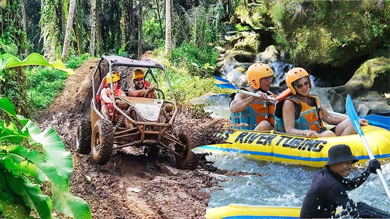 UTV Buggy Bali And River Tubing
