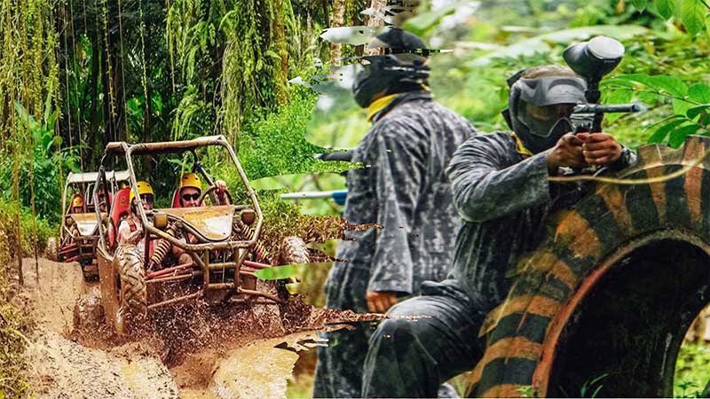 UTV Buggy Bali and Paintball Game